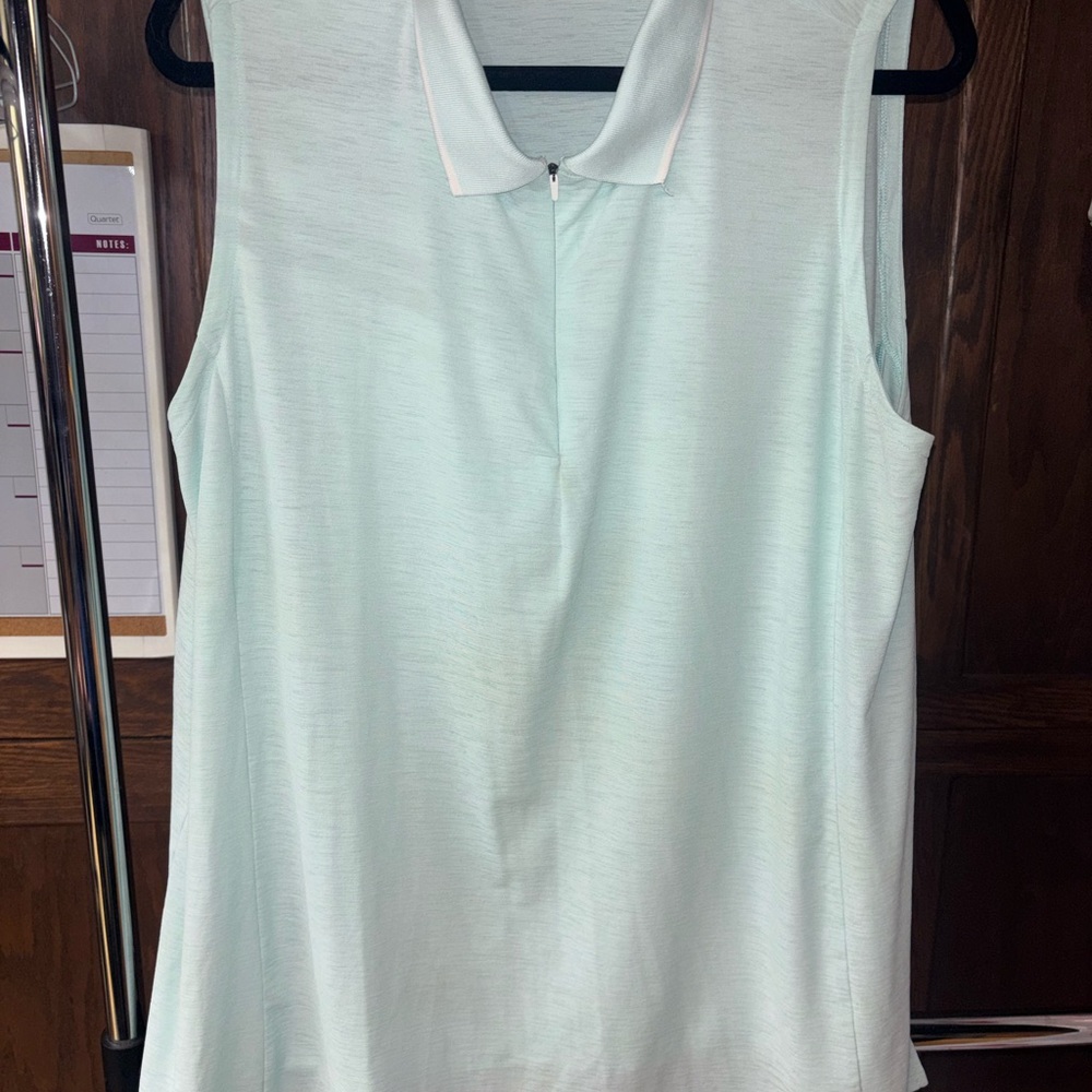 CALIA by Carrie Underwood Mint Sleeveless Blouse
